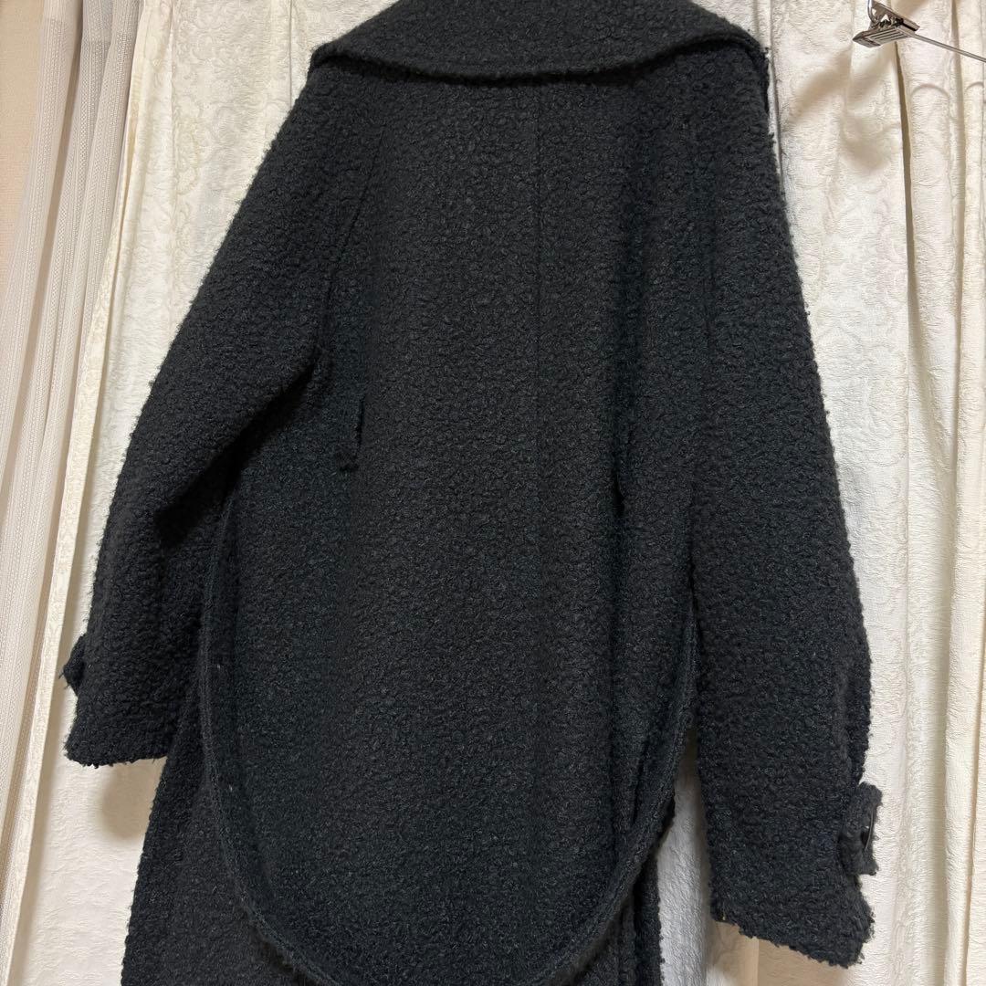 Ezickダークグレー ロングコート