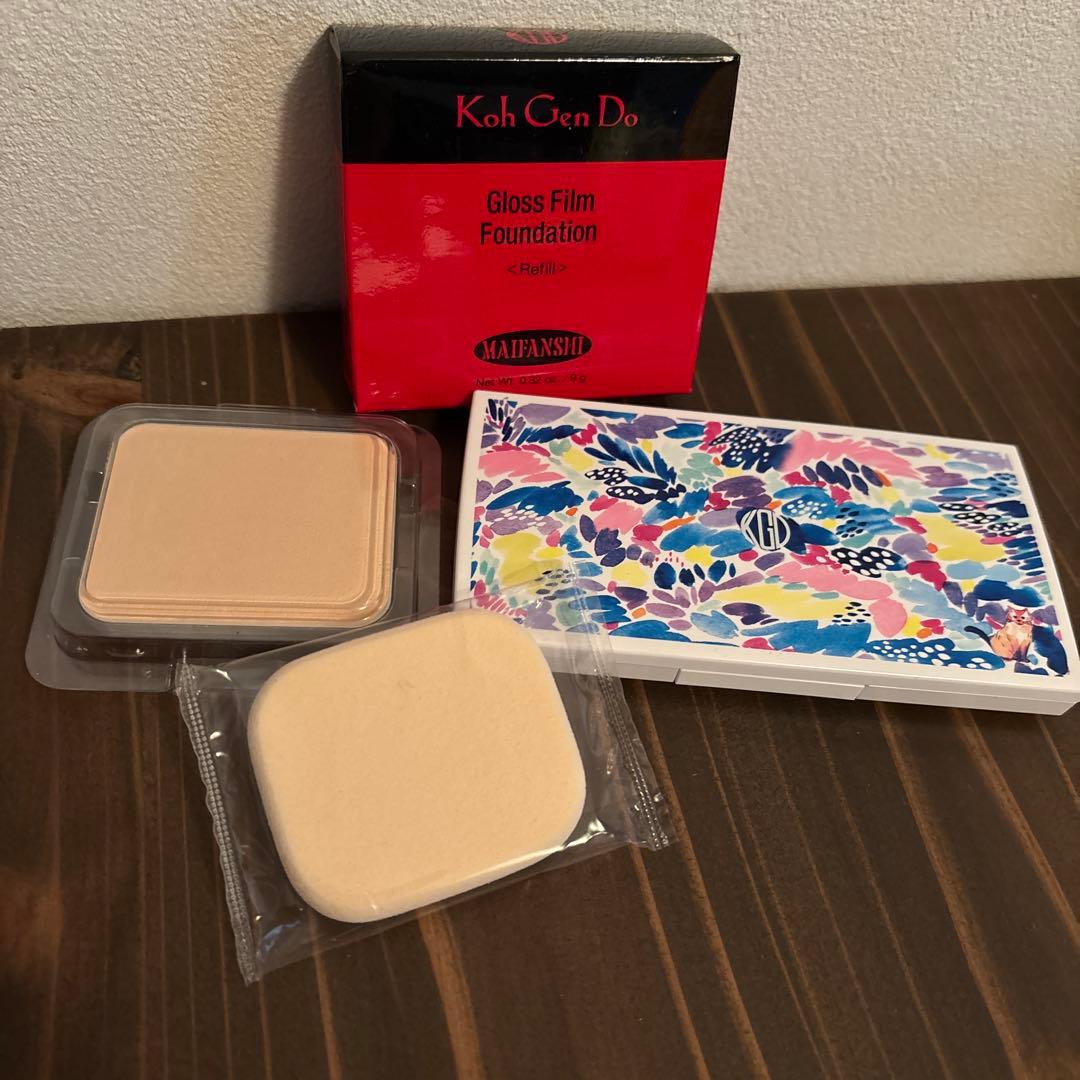 江原道 KohGenDo ファンデーション(本体レフィルセット)