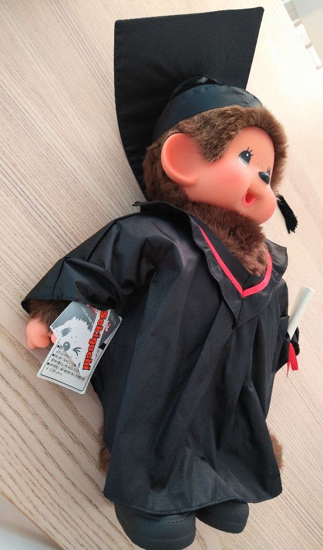 モンチッチ MBA 卒業 男の子 Lサイズ 絕版 238470