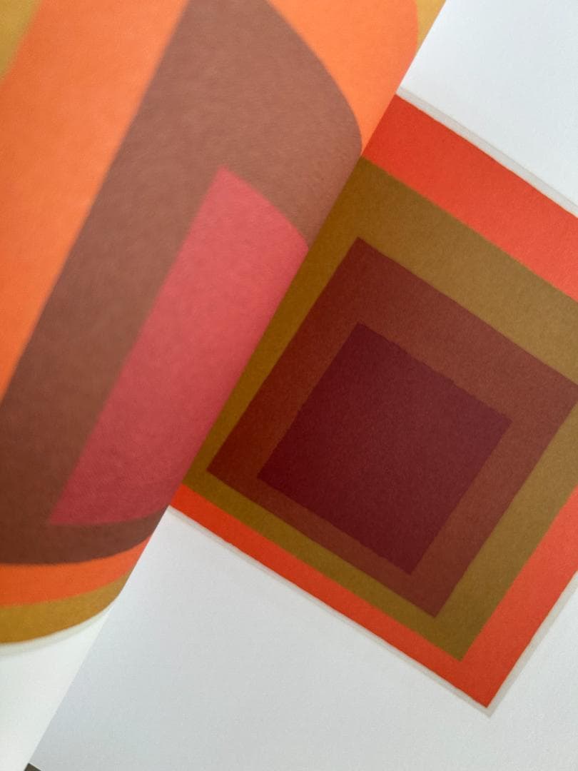 絶版希少本 Josef Albers ジョセフ アルバース 作品集 安藤忠雄