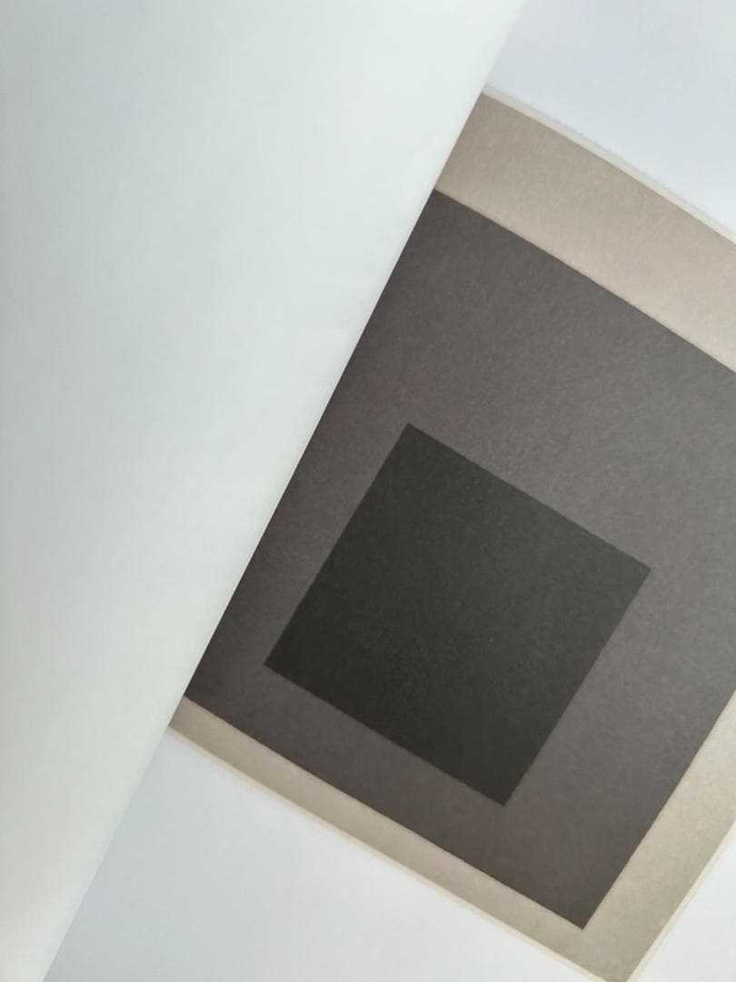 絶版希少本 Josef Albers ジョセフ アルバース 作品集 安藤忠雄