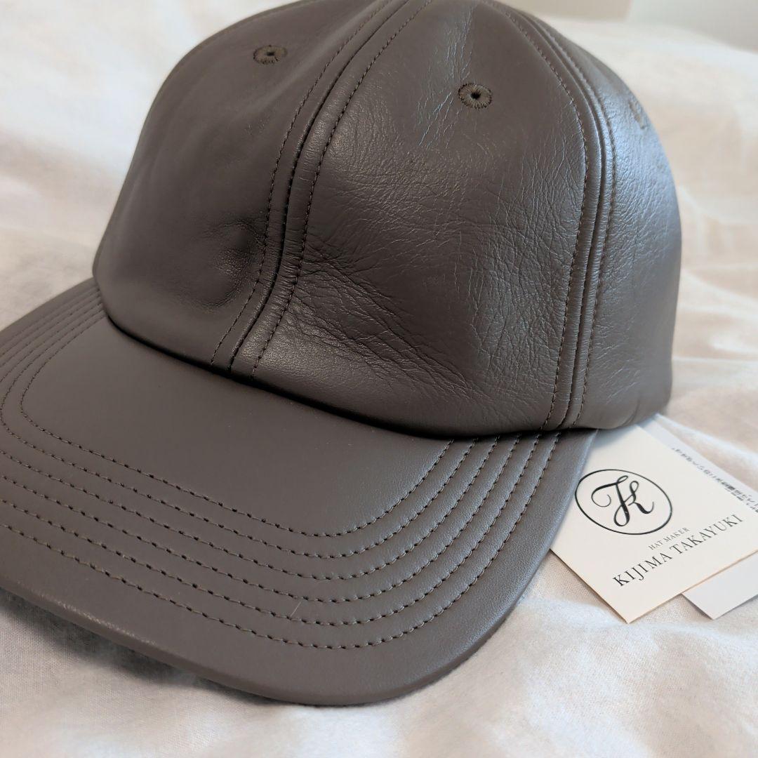 KIJIMA TAKAYUKI レザーキャップ (25AW)