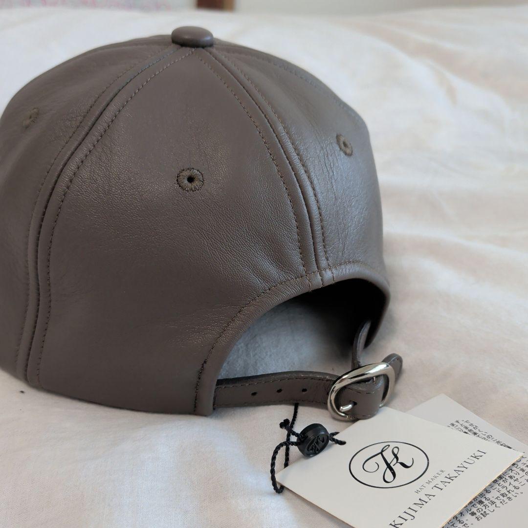 KIJIMA TAKAYUKI レザーキャップ (25AW)