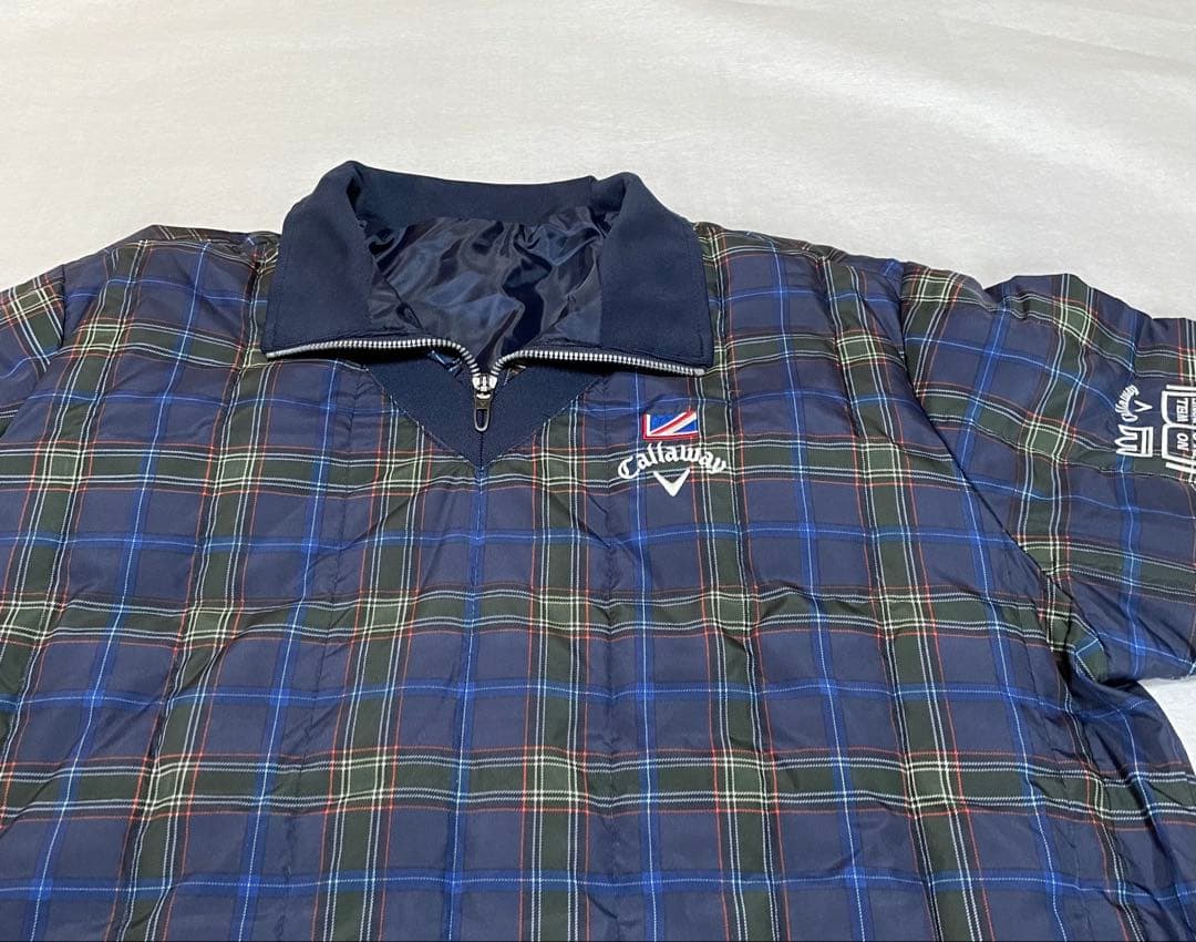 超美品Callaway Golfチェック柄ジャケットお値引きしました