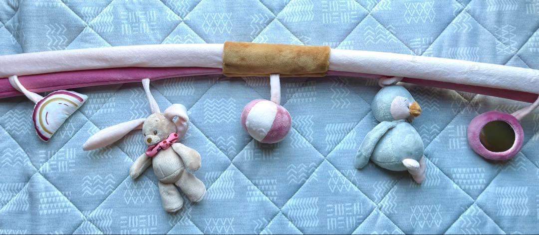nattou 赤ちゃんのプレイマット&プレイジム