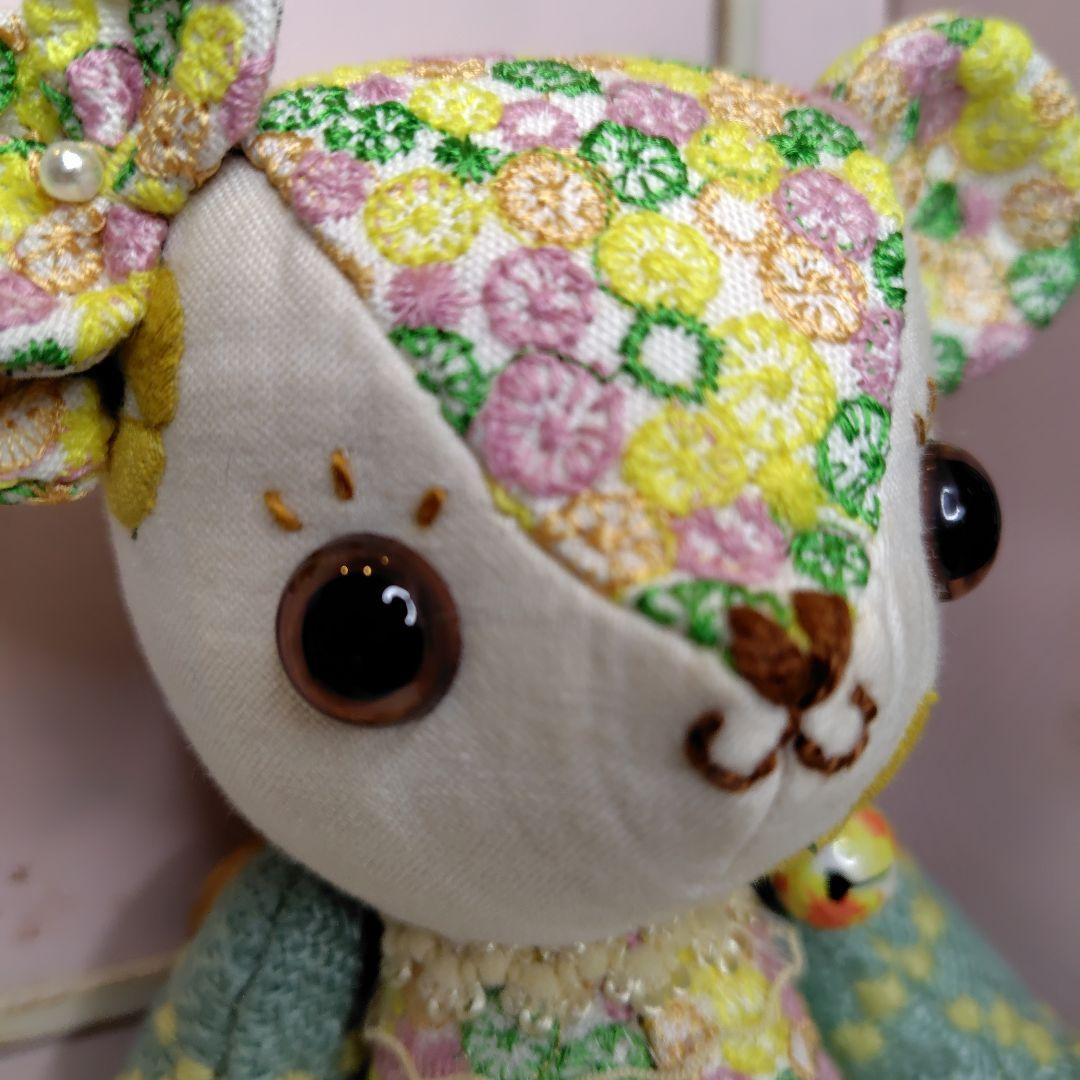 デ*コ様 【オークションです】ミナペルホネン＊ハンドメイド＊ぬいぐるみ＊テディベ