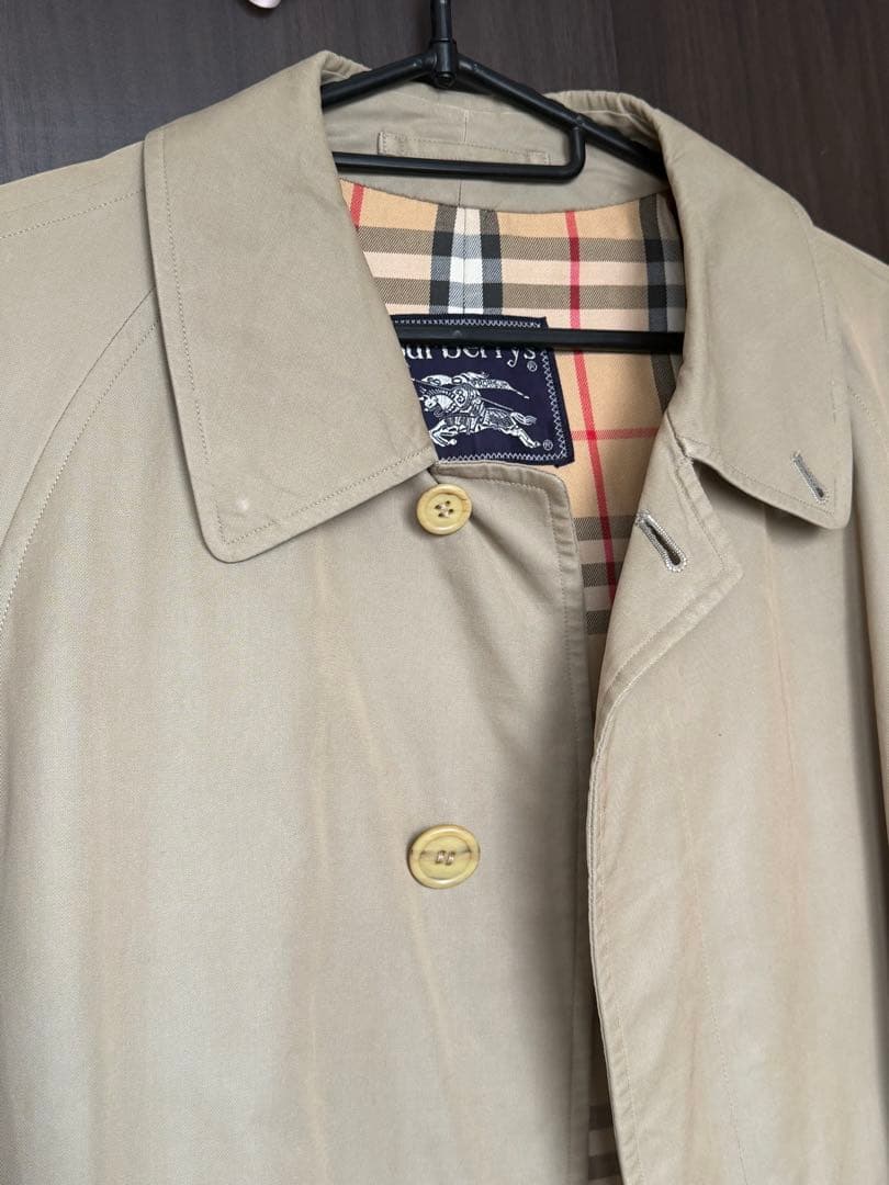 【美品】Burberrys ヴィンテージ トレンチコート ノバチェック ベージュ