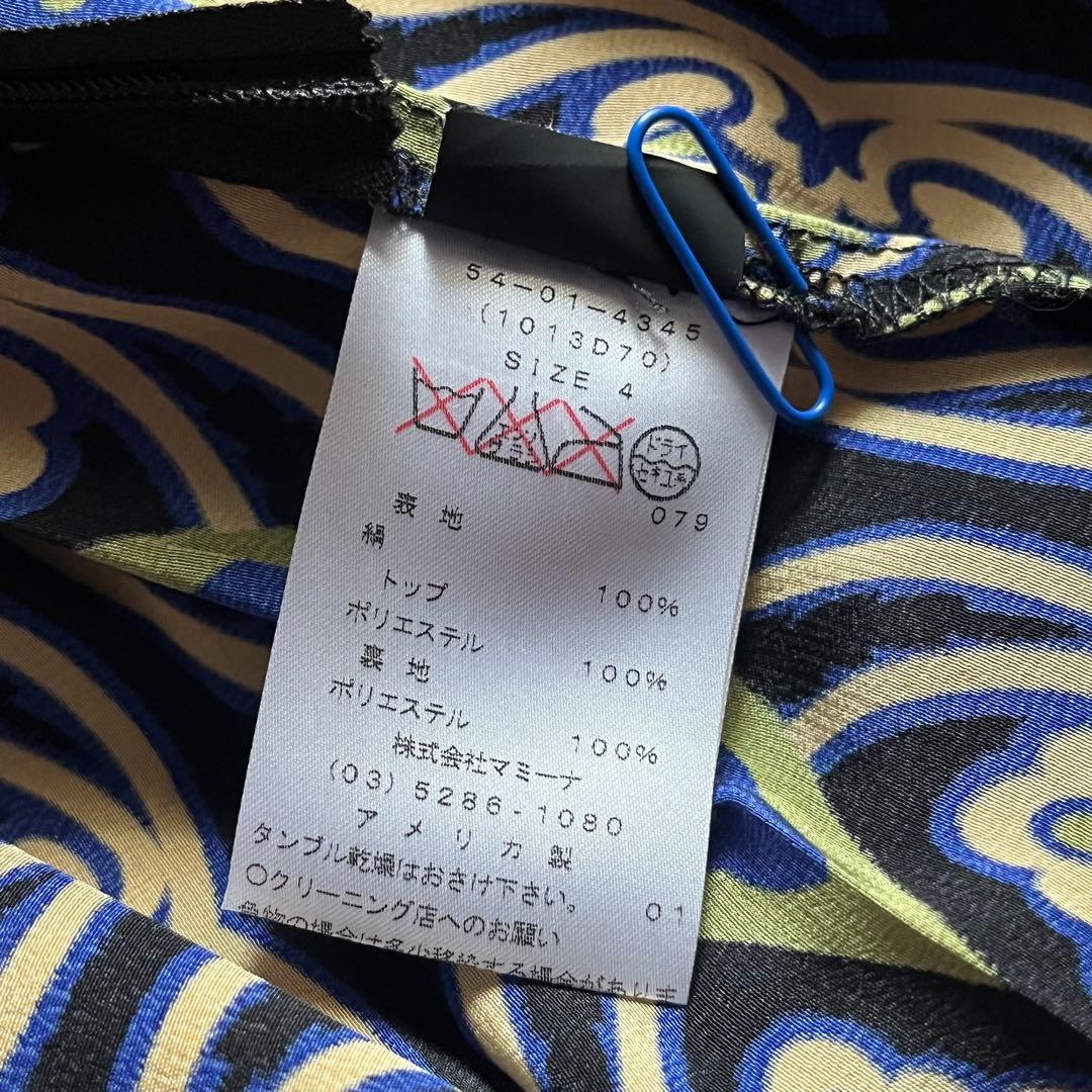 ANNA SUI アナスイ ワンピース 幾何学模様