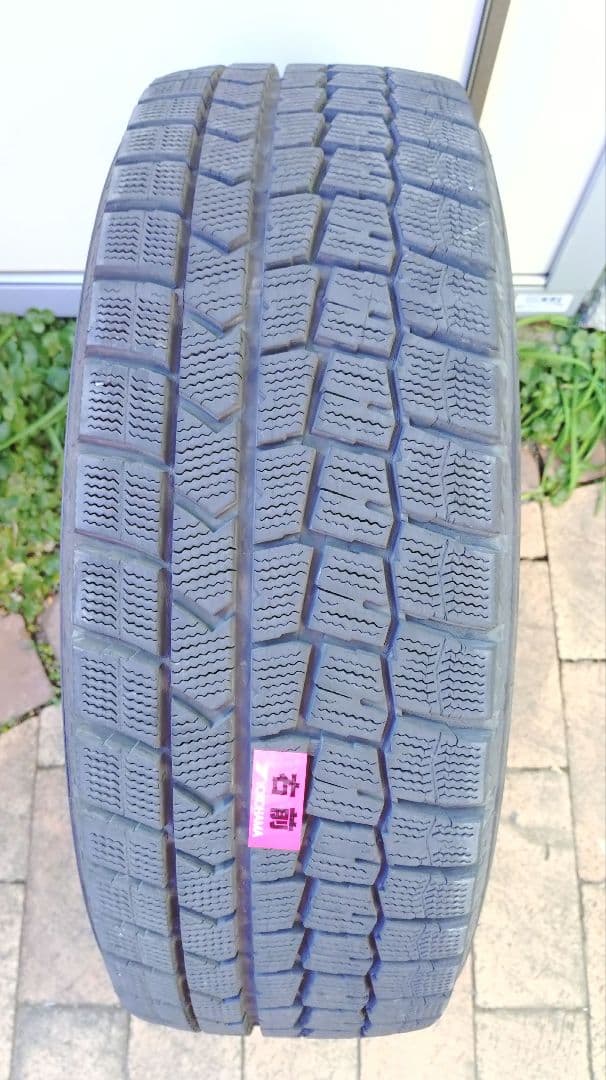 タイヤのみ4本セット　バリ溝 ダンロップ ウインターマックス　205/60R16