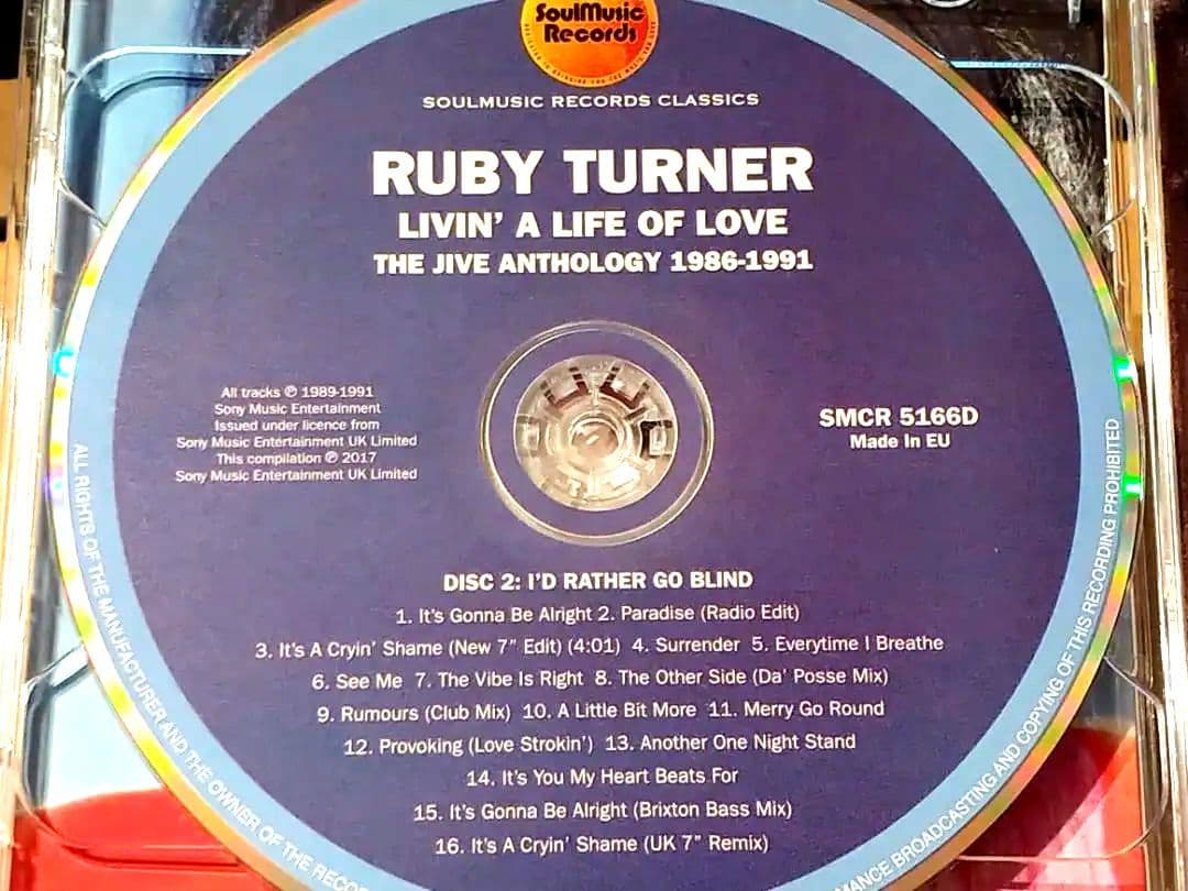 2CD RUBY TURNER ルビー Anthology BEST ベスト
