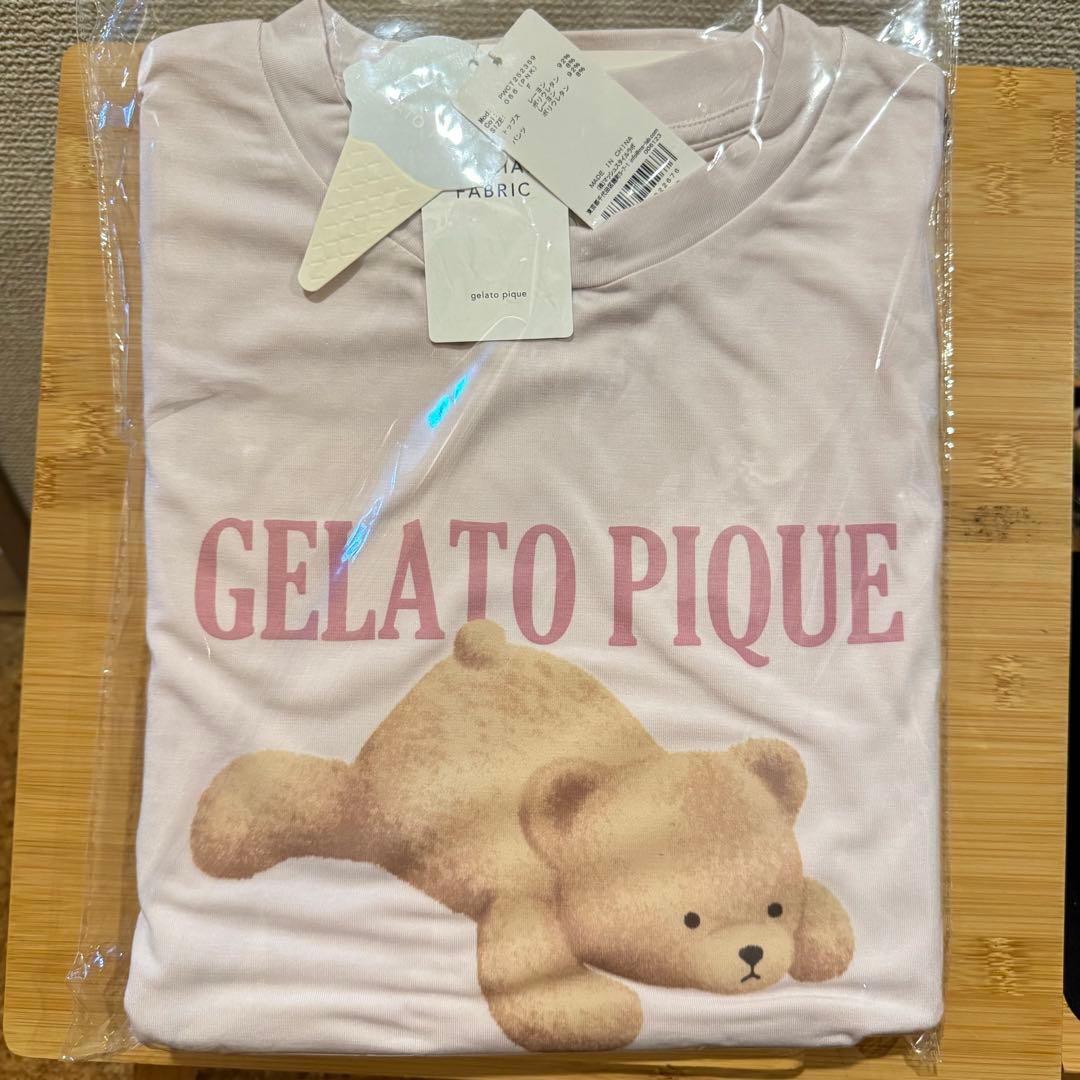 ジェラートピケ ベアワンポイントTシャツ&ショートパンツセット 新品未開封