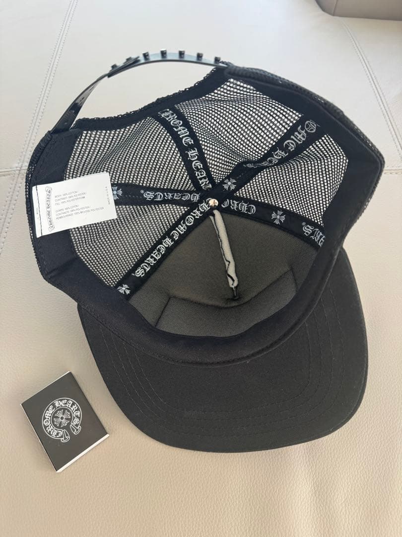 CHROME HEARTS 黒 トラッカーキャップ　新品未使用