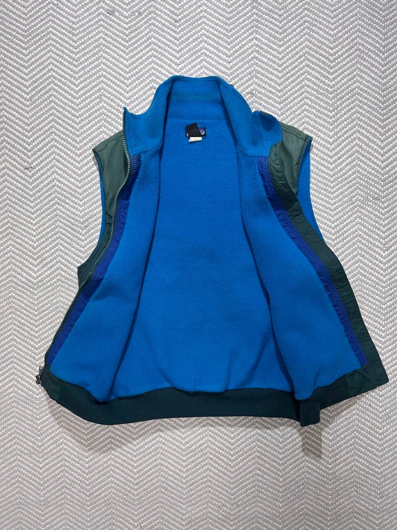 90's USA製 patagonia パタゴニア シェルドシンチラベスト M