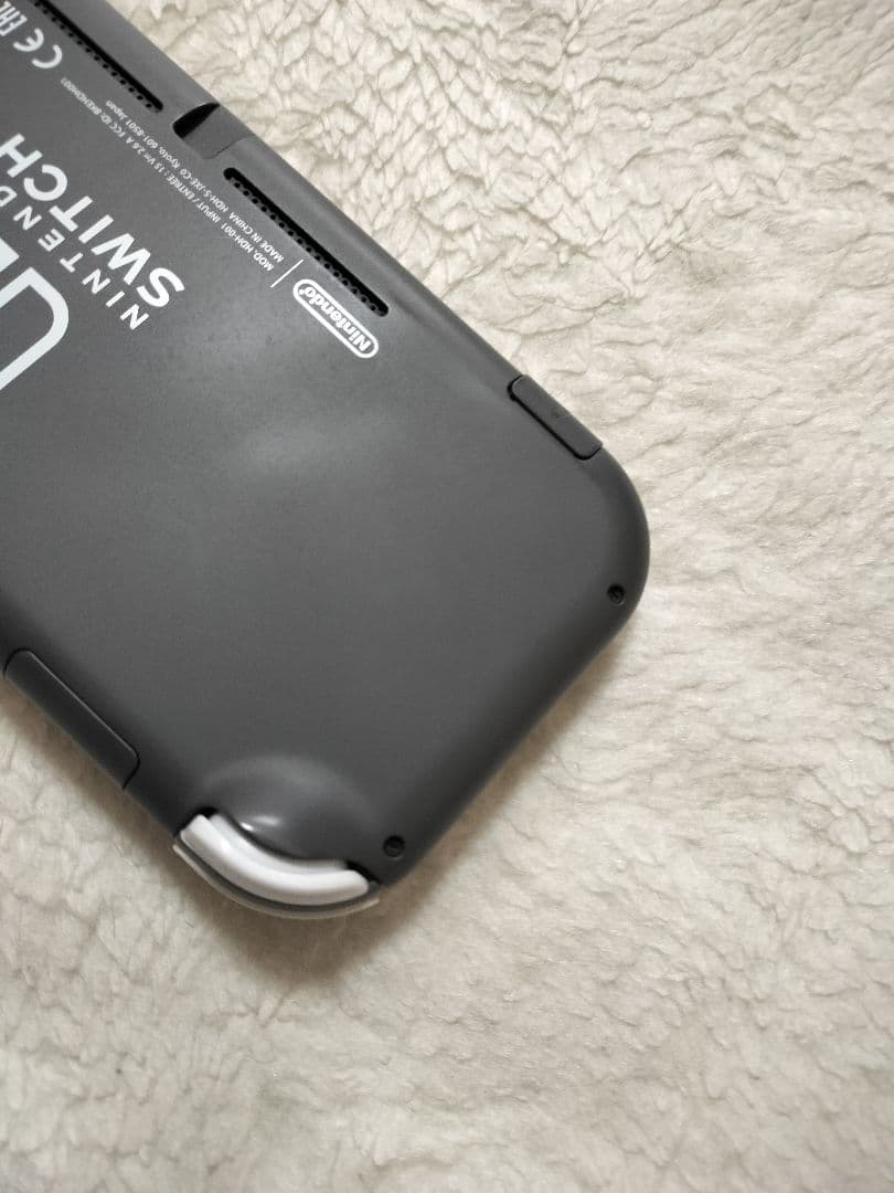 動作品Nintendo Switch Lite グレー 肉球カバー極良品