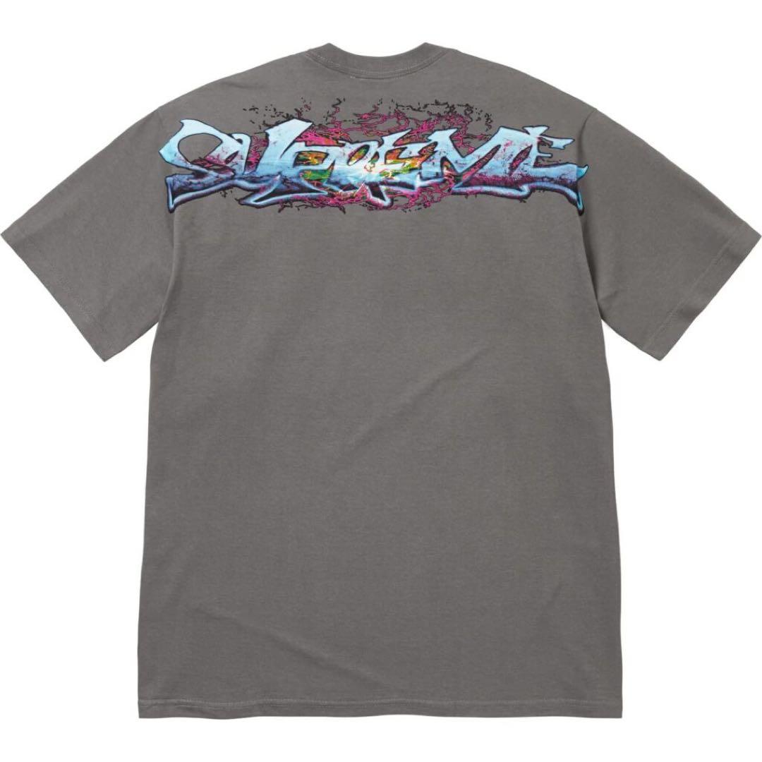 トップス Supreme Tag Tee Charcoal L FW25
