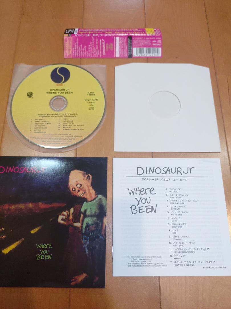 90’sUS紙ジャケ ダイナソーJr./Where You Been【廃盤】