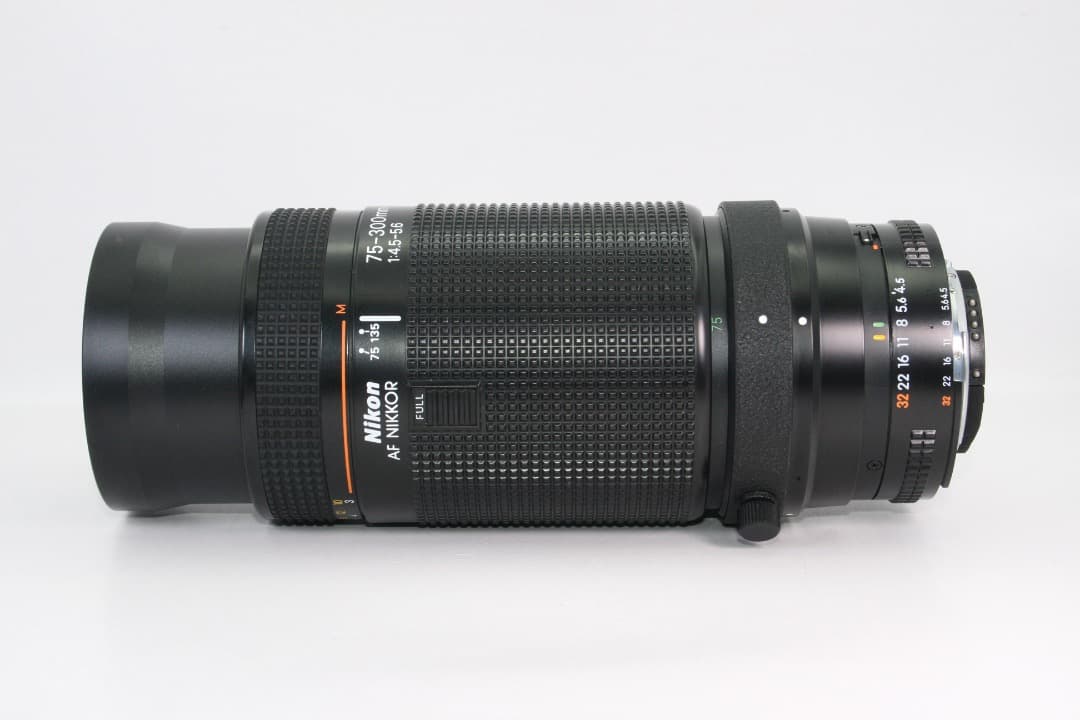 NIKON AF 75-300mm F4.5-5.6 外観、光学共に綺麗#182