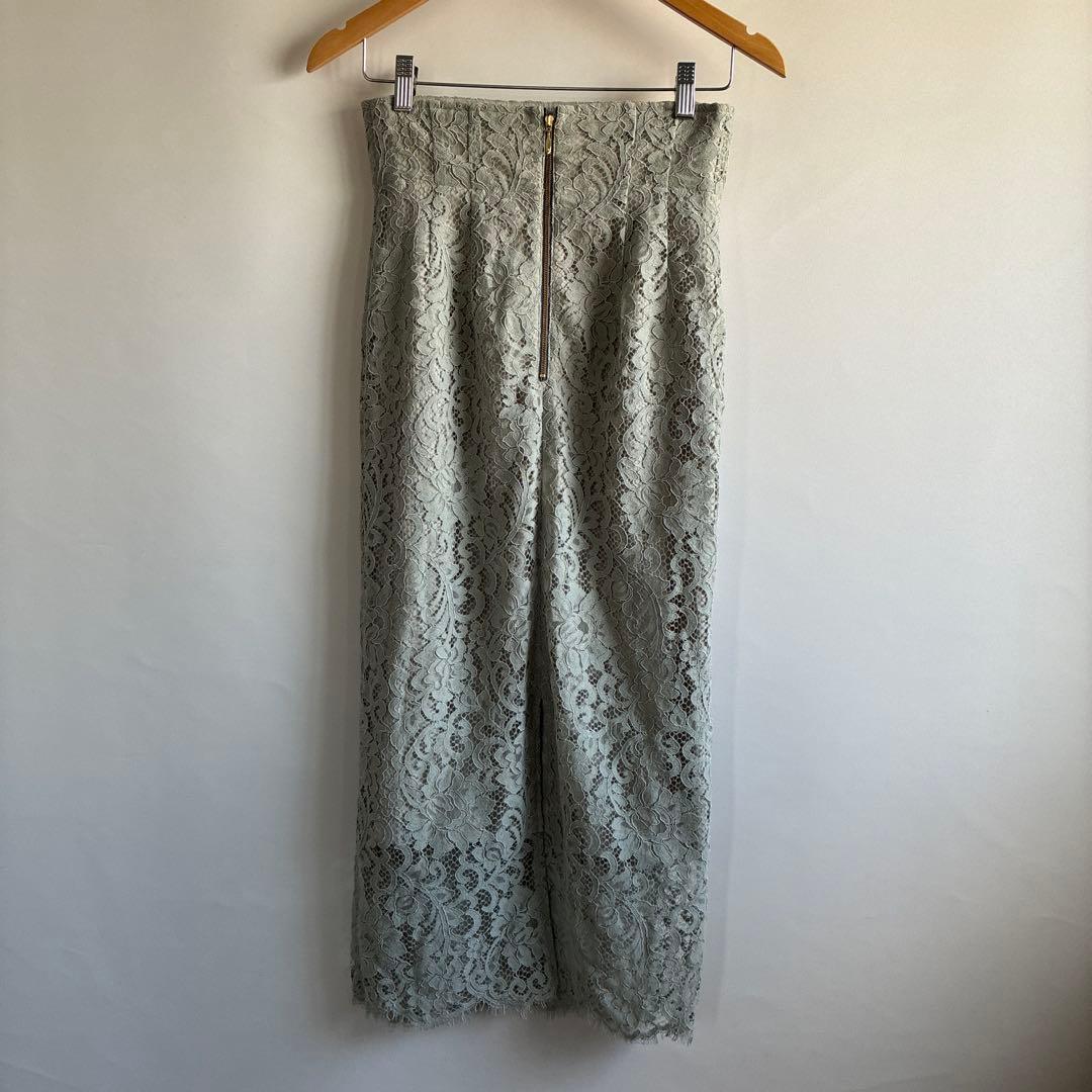 美品　ノーブル　ロングスカート　レース