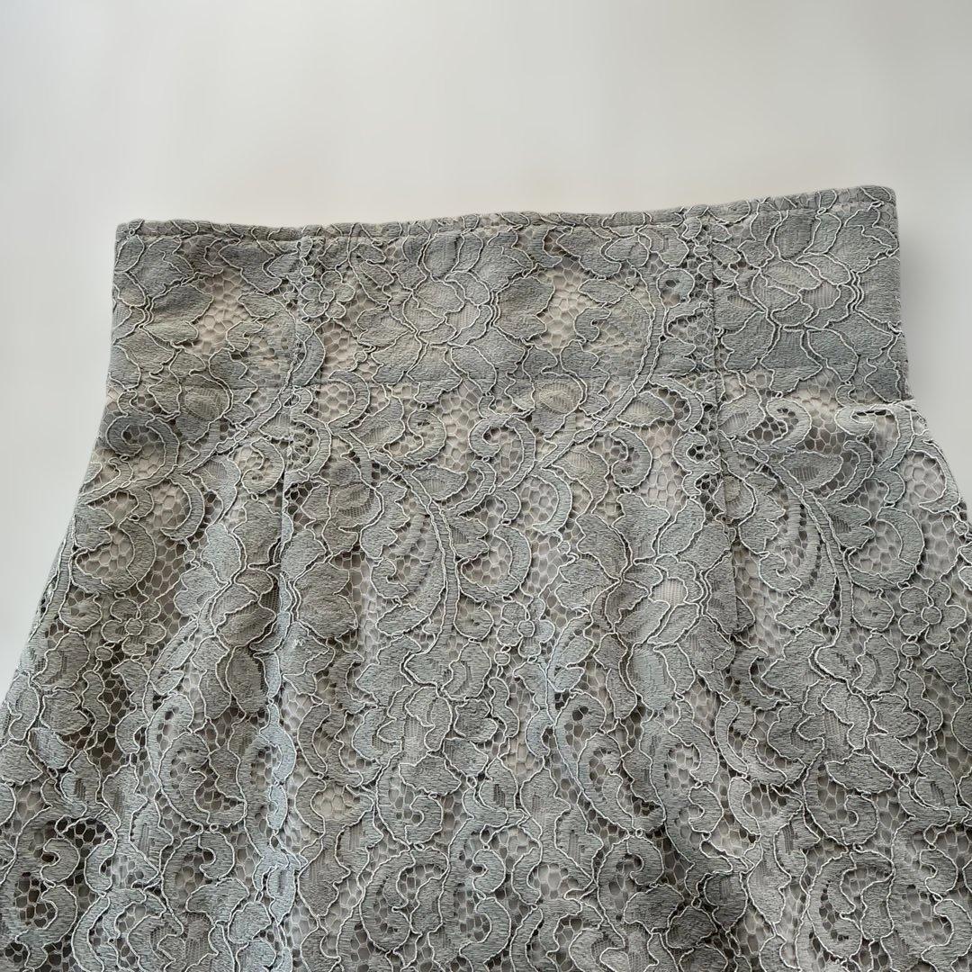 美品　ノーブル　ロングスカート　レース
