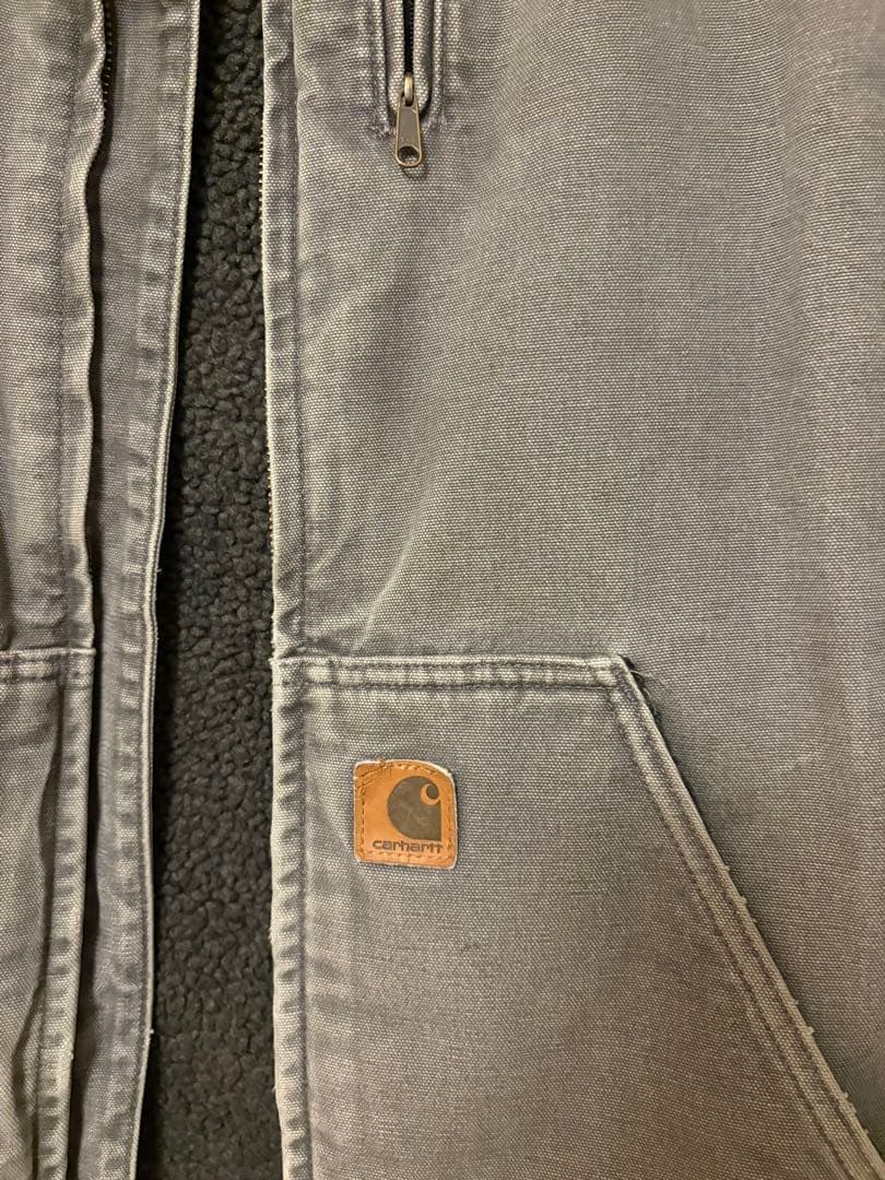 Carhartt ダックベスト XL-TALL フェードブラック