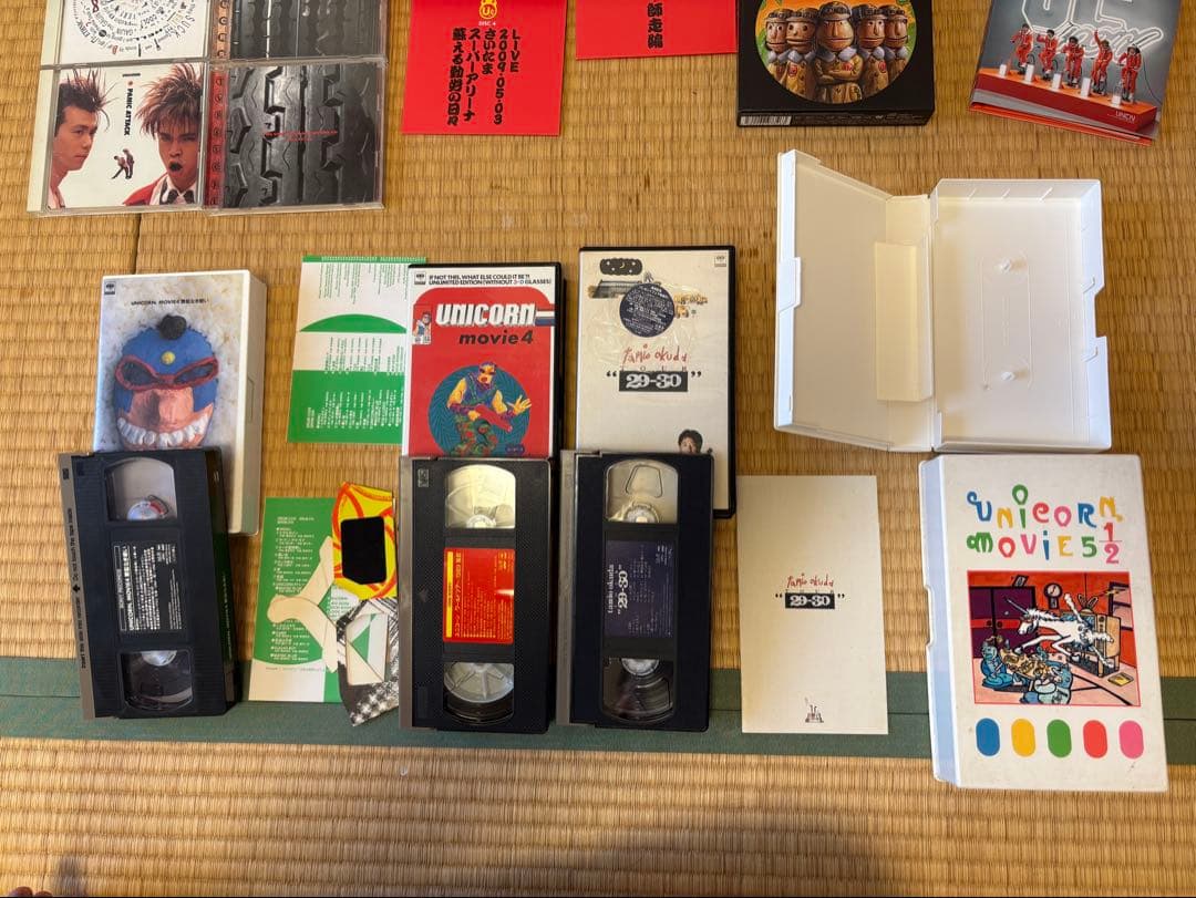 ユニコーンunicorn CD DVD VHS 奥田民生 ツアー アルバム