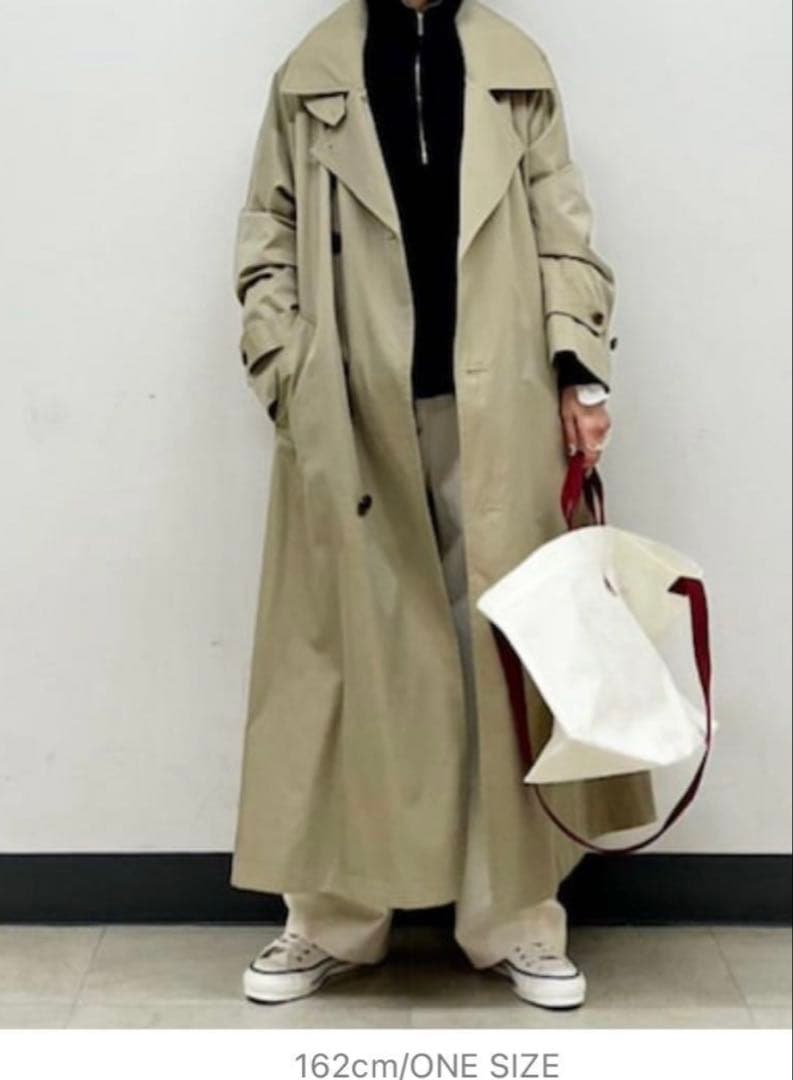 s*☽様 オブラダobladaトレンチコートALFREDCOATシンゾーンshi