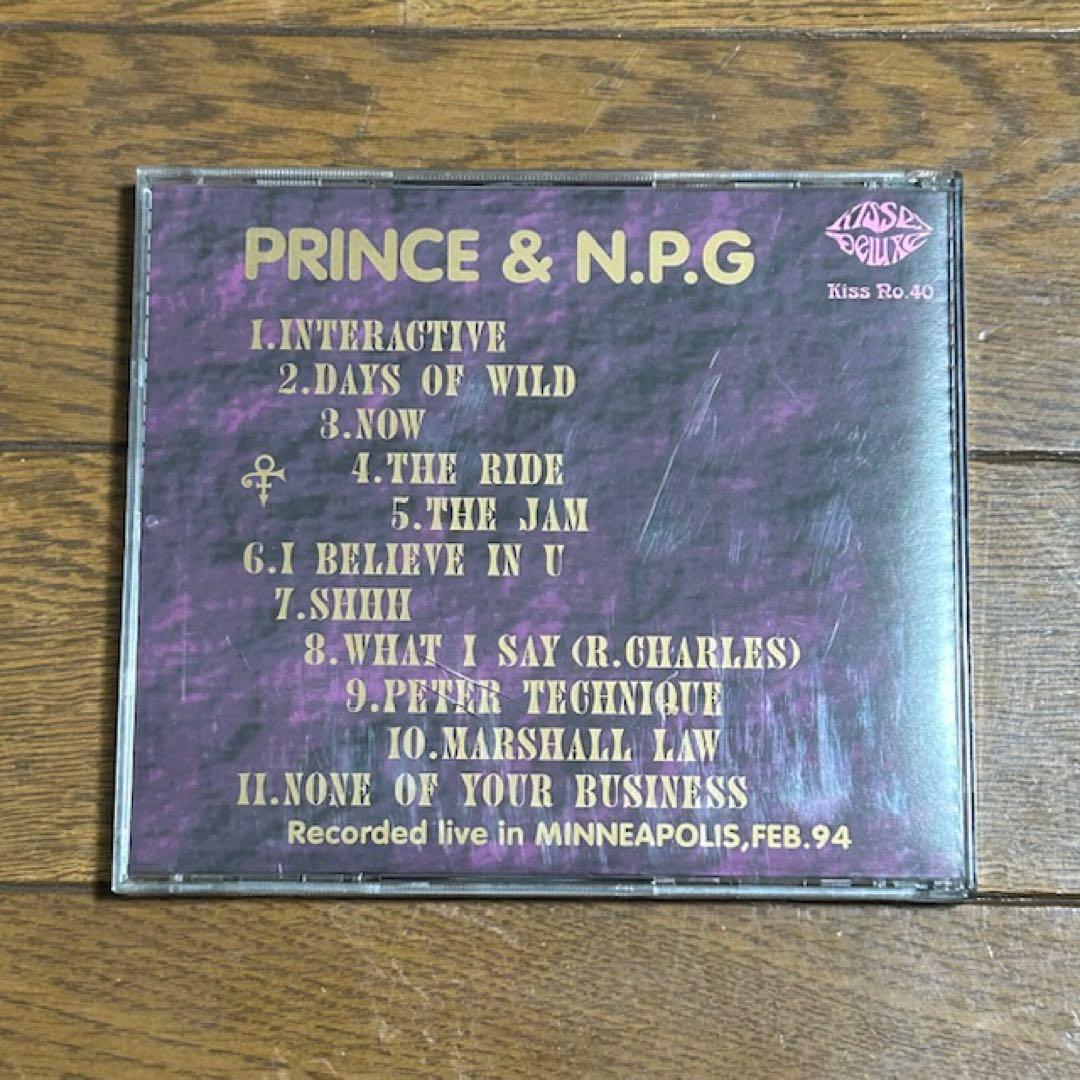 プライベート盤❣️Prince & N.P.G. Minneapolis