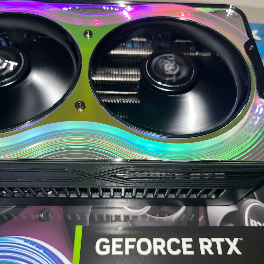 PALIT RTX5090 ジャンク ファンとLEDが動きますRTX 5090