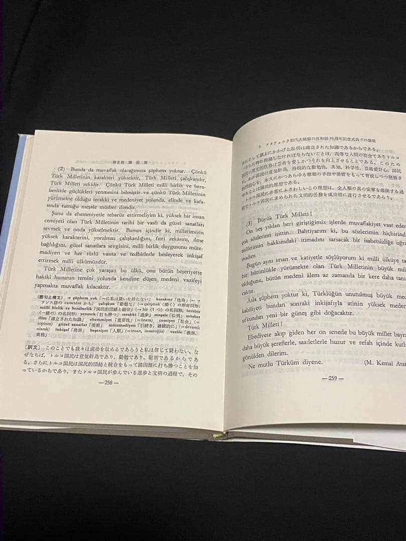 希少絶版！松谷浩尚　中級トルコ語詳解　大学書林