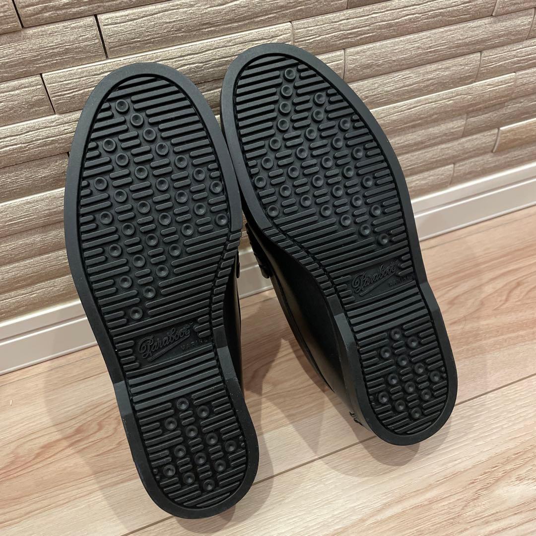 【美品】 パラブーツ PARABOOTS ブラック ローファー 24.5cm相当