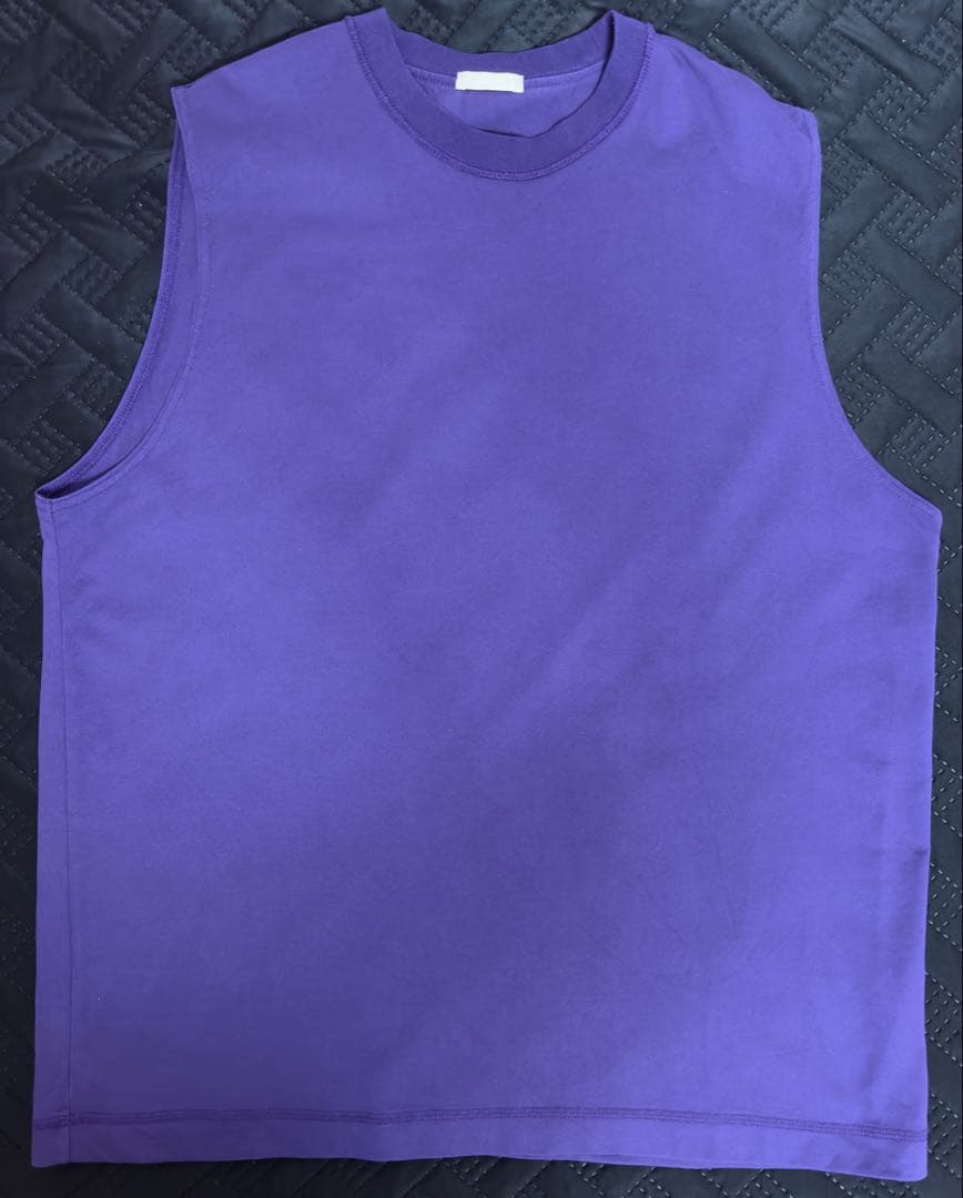 トップス ULTERIOR SUVIN SUEDED TENJIKU SLEEVELESS