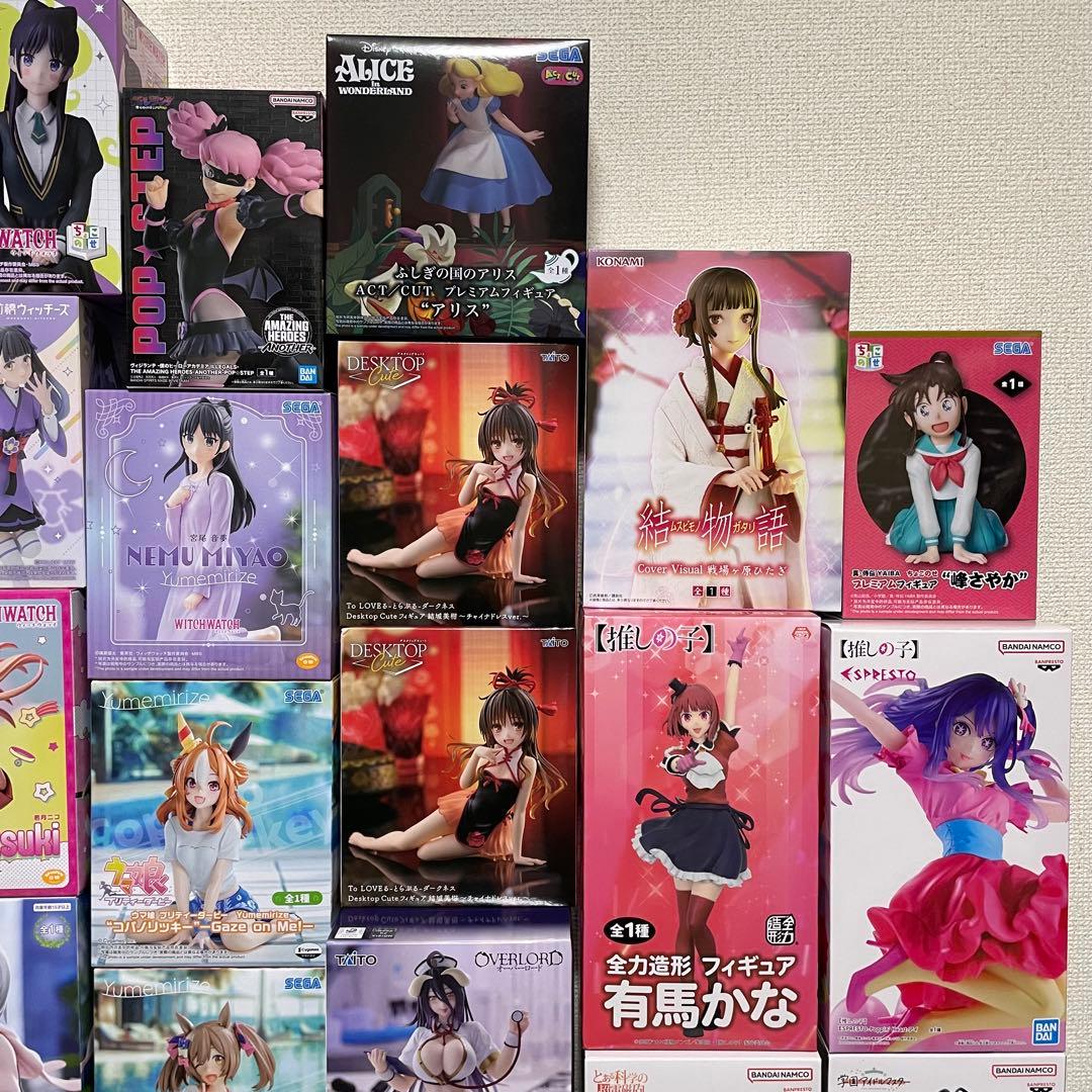 新品未開封　美少女系　プライズ　フィギュア　37個　まとめ売り