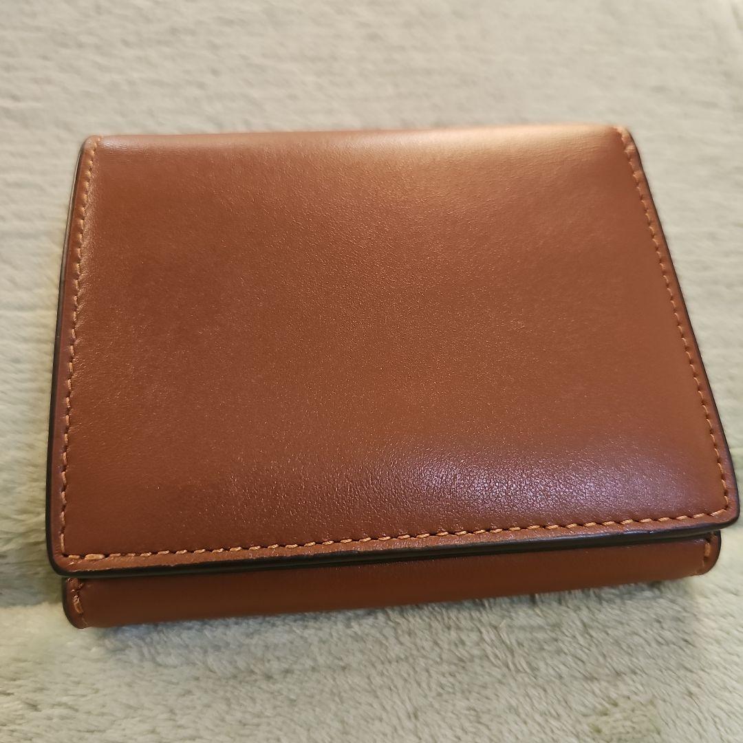 COACH エライザ スモール ウォレット コンパクト ブラウン