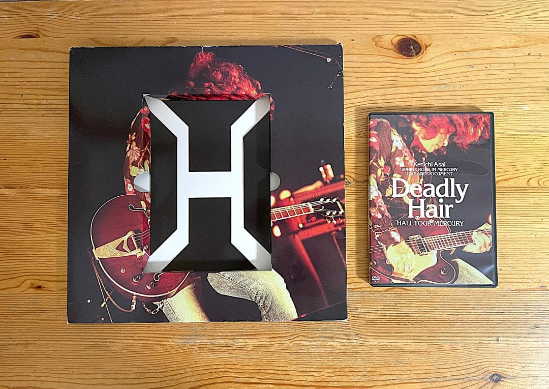 浅井健一deadly hair-hall tour mercury初回生産限定盤