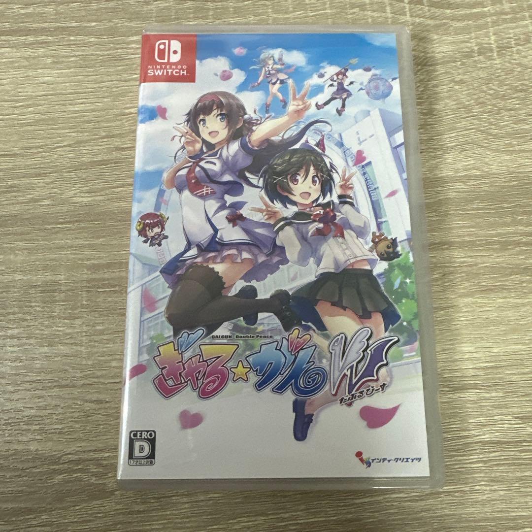 未開封品　ぎゃる☆がん だぶるぴーす　Nintendo Switch