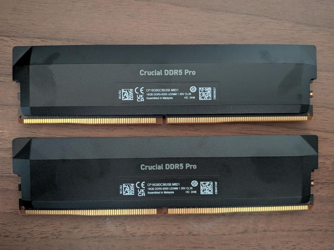Crucial メモリー DDR5-5600 32GB (2×16GB)