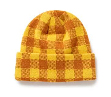 BoTT Gingham Check Beanie Orange ビーニー