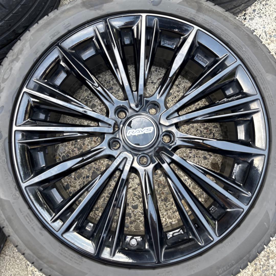 タイヤ・ホイール RAYS VERSUS VOUGE Black PIRELLI POWERGY