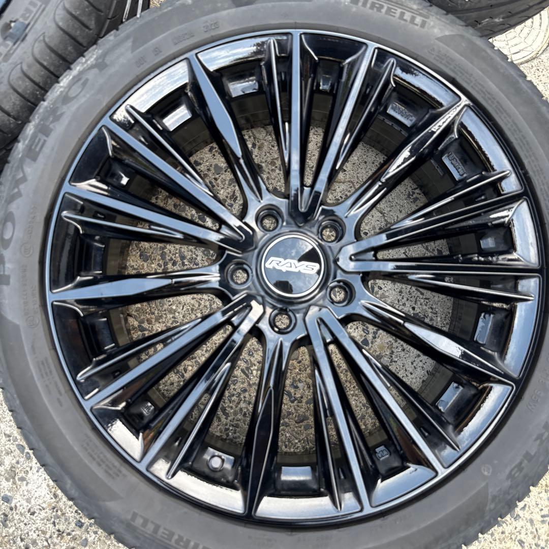 タイヤ・ホイール RAYS VERSUS VOUGE Black PIRELLI POWERGY