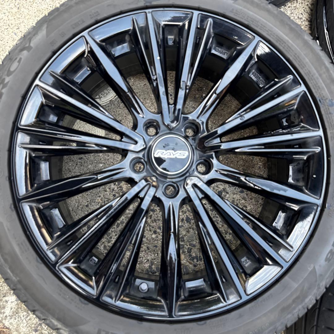 タイヤ・ホイール RAYS VERSUS VOUGE Black PIRELLI POWERGY