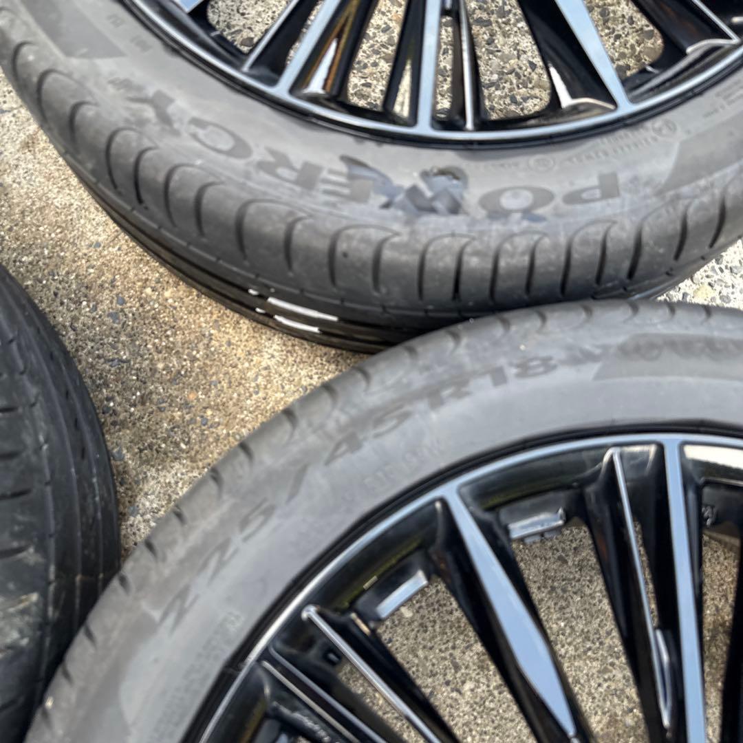 タイヤ・ホイール RAYS VERSUS VOUGE Black PIRELLI POWERGY