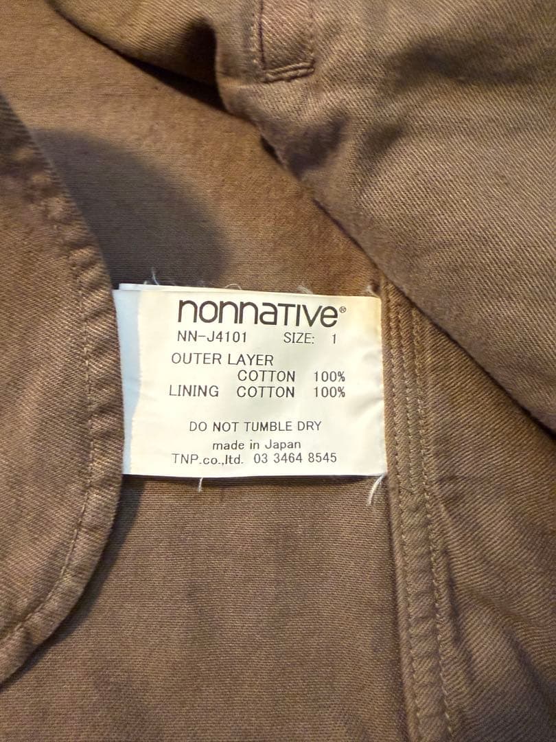 nonnative ジャケット