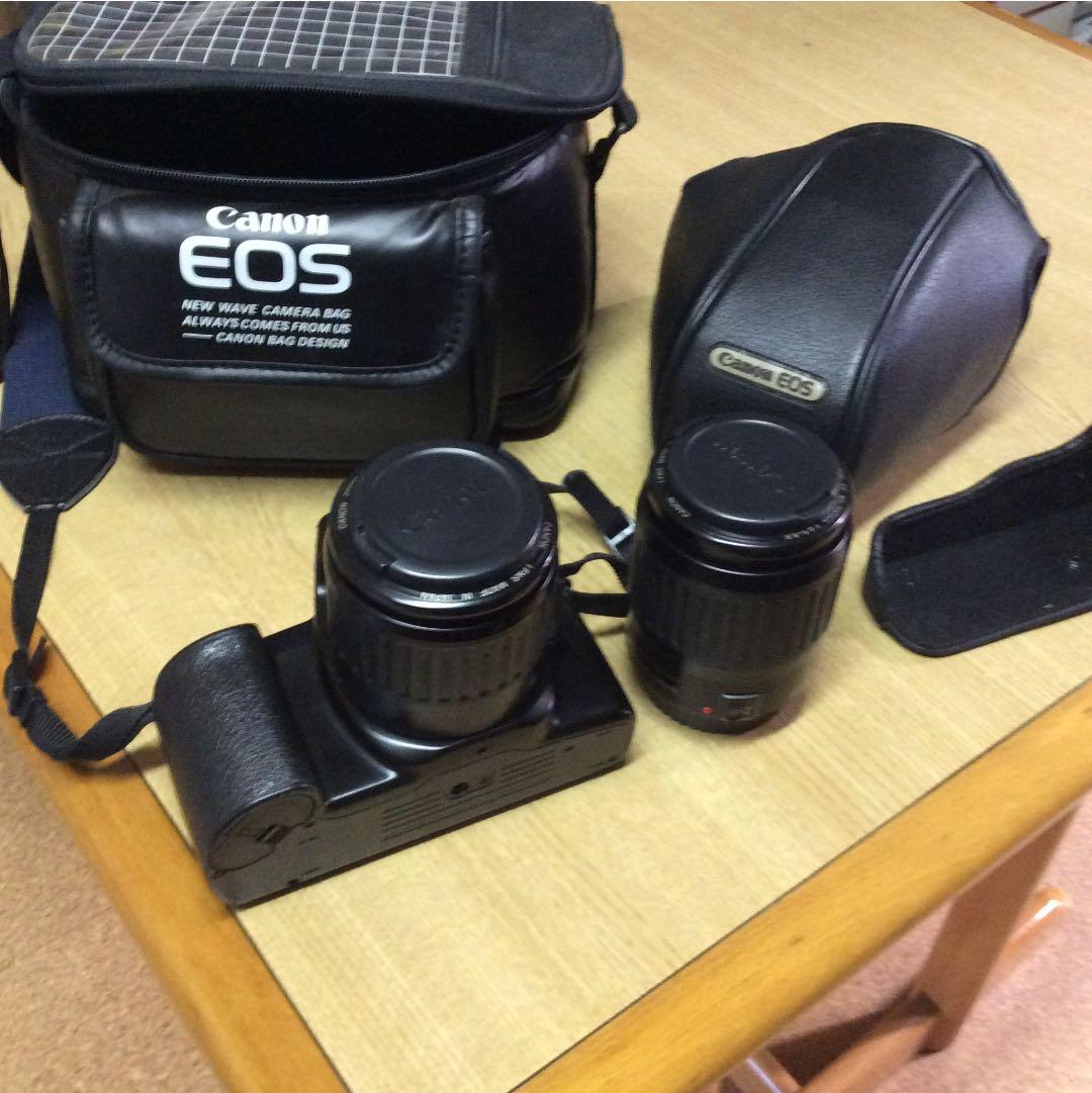 Canon  EOS1000QD フィルムカメラ 望遠レンズ80-200mm 付