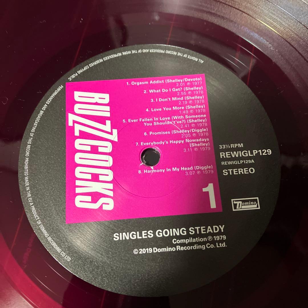 洋楽 BUZZCOCKS / singles going steady