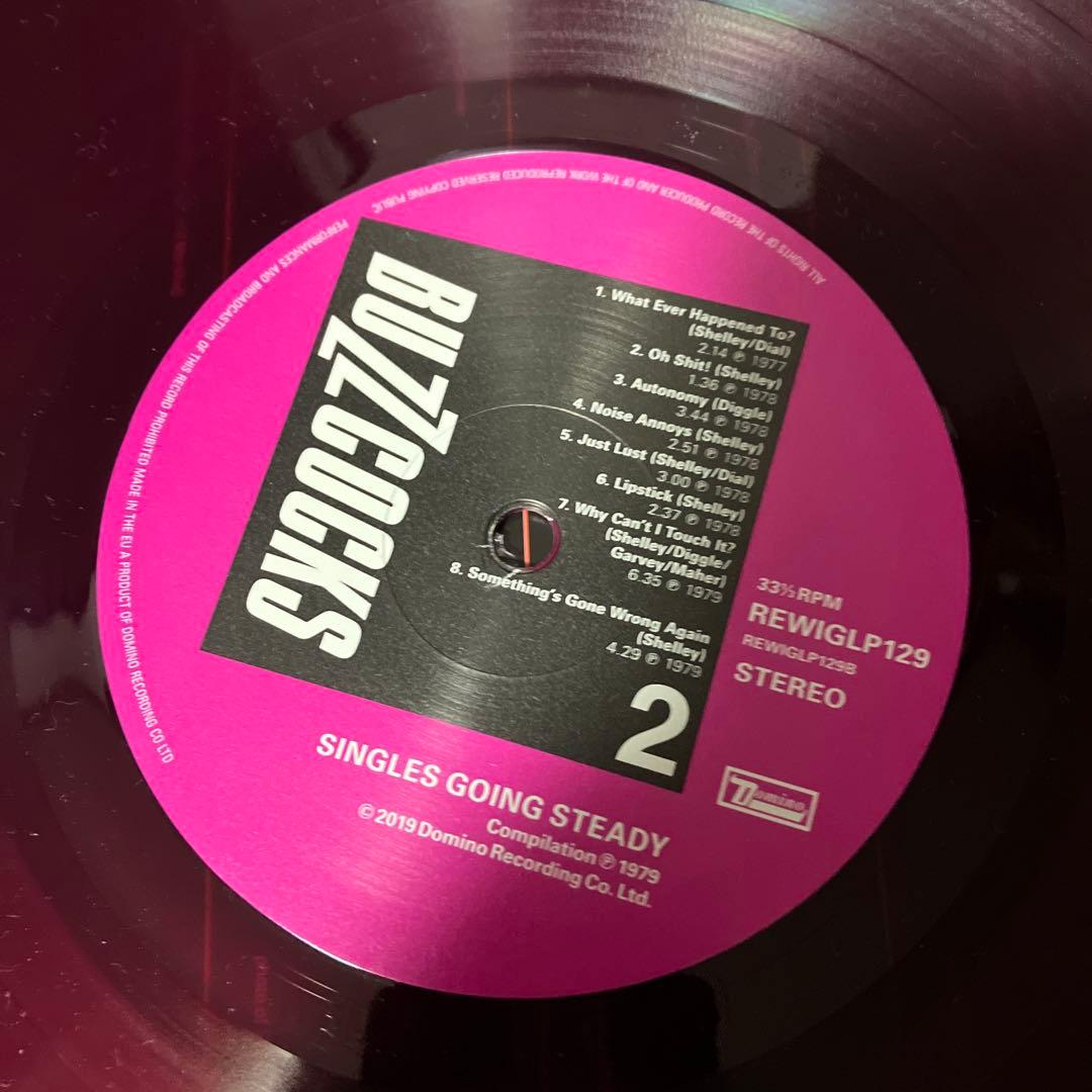 洋楽 BUZZCOCKS / singles going steady