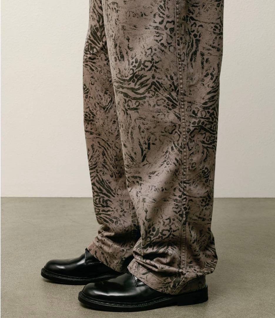 パンツ stussy BEACH PANT COTTON TWILL fossil L