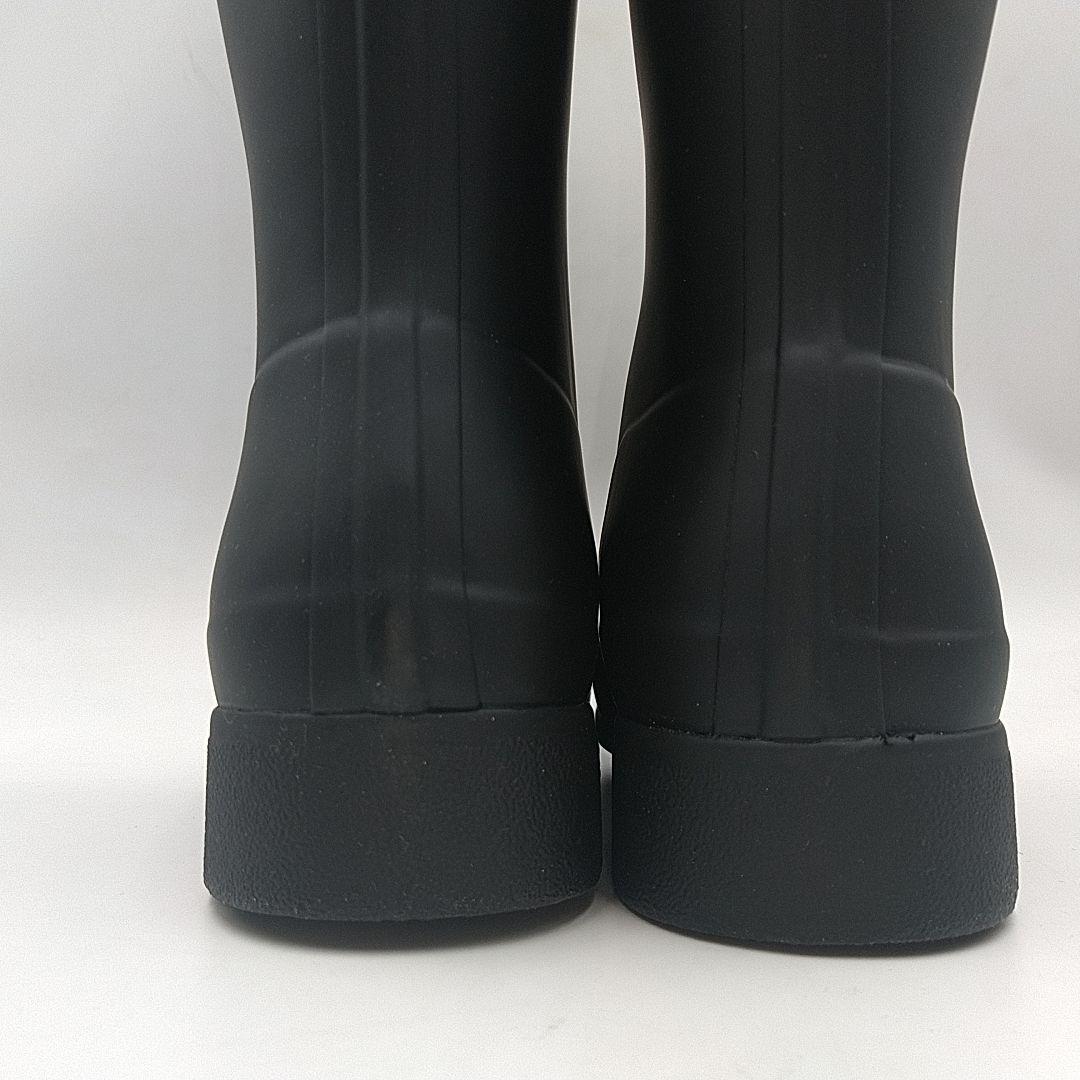 未使用品✨️ HUNTER レインブーツ 黒 23cm UK4 箱保存袋カード付