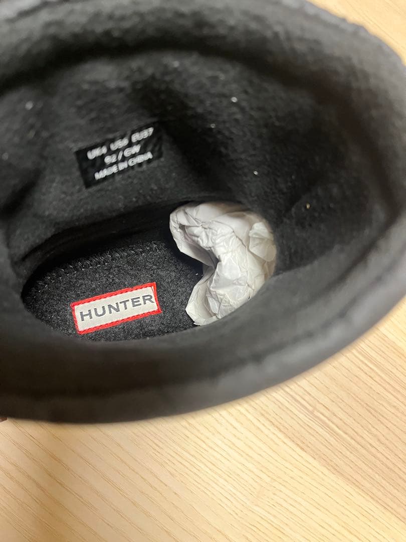 【新品未使用】HUNTER スノーブーツ 23-23.5㎝　ショート　ハンター