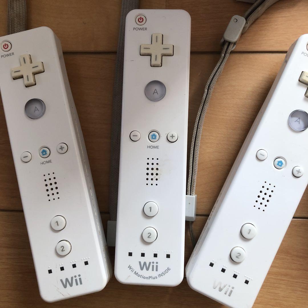 Wii本体、周辺機器、ゲームカセット