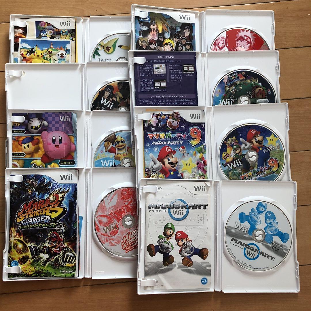 Wii本体、周辺機器、ゲームカセット